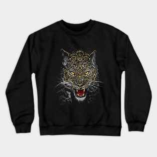 Golden Leopard Crewneck Sweatshirt